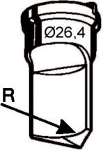 Eckenabrundstempel Nr. 4 - Radius 10 mm