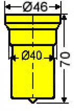 Langlochstempel Nr. 53 - 27,0 x 40,0 mm