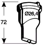 Langlochstempel Nr. 3 - 7,5 x 14,0 mm