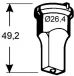 Rechteckstempel Nr. 4 - 9,0 x 24,0 mm