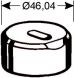 Langloch-Winkelstahlmatrize längs - 11,7 x 26,7 mm