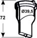 Langlochstempel Nr. 6 - 10,0 x 30,0 mm