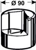Eckenabrundmatrize Nr. 6 - Radius 25 mm
